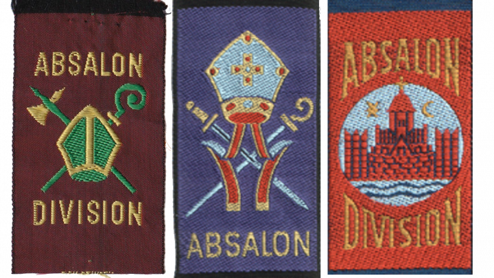 tre mærker fra Absalon Division